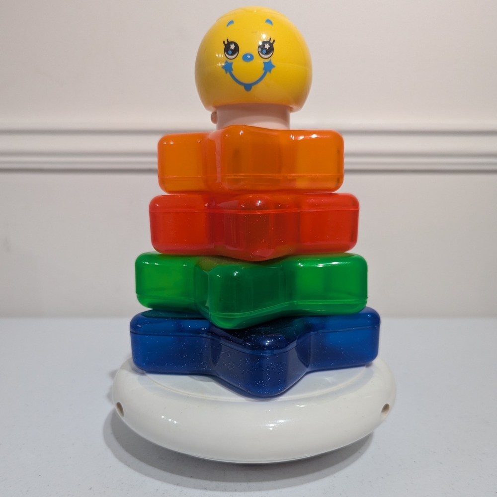 Vintage Fisher-Price Classical Chorus Stacker **musical feature does not work**